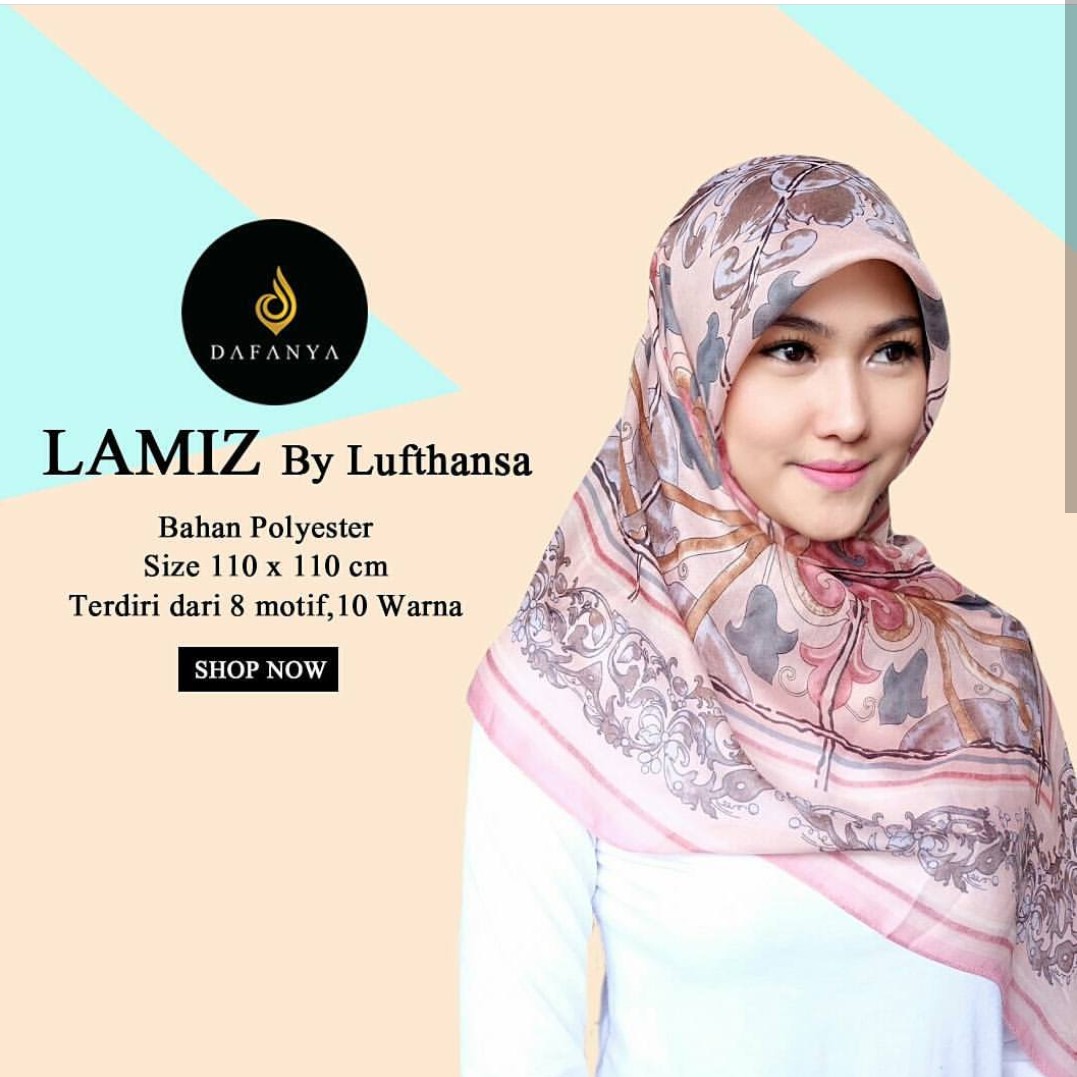 Jilbab Segiempat By Lamiz Womens Fashion Muslim Fashion On Carousell