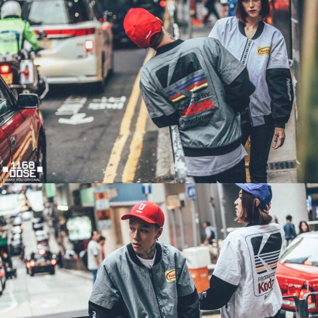 Kodak Bomber Jacket Hobbies Toys Memorabilia Collectibles Fan Merchandise on Carousell