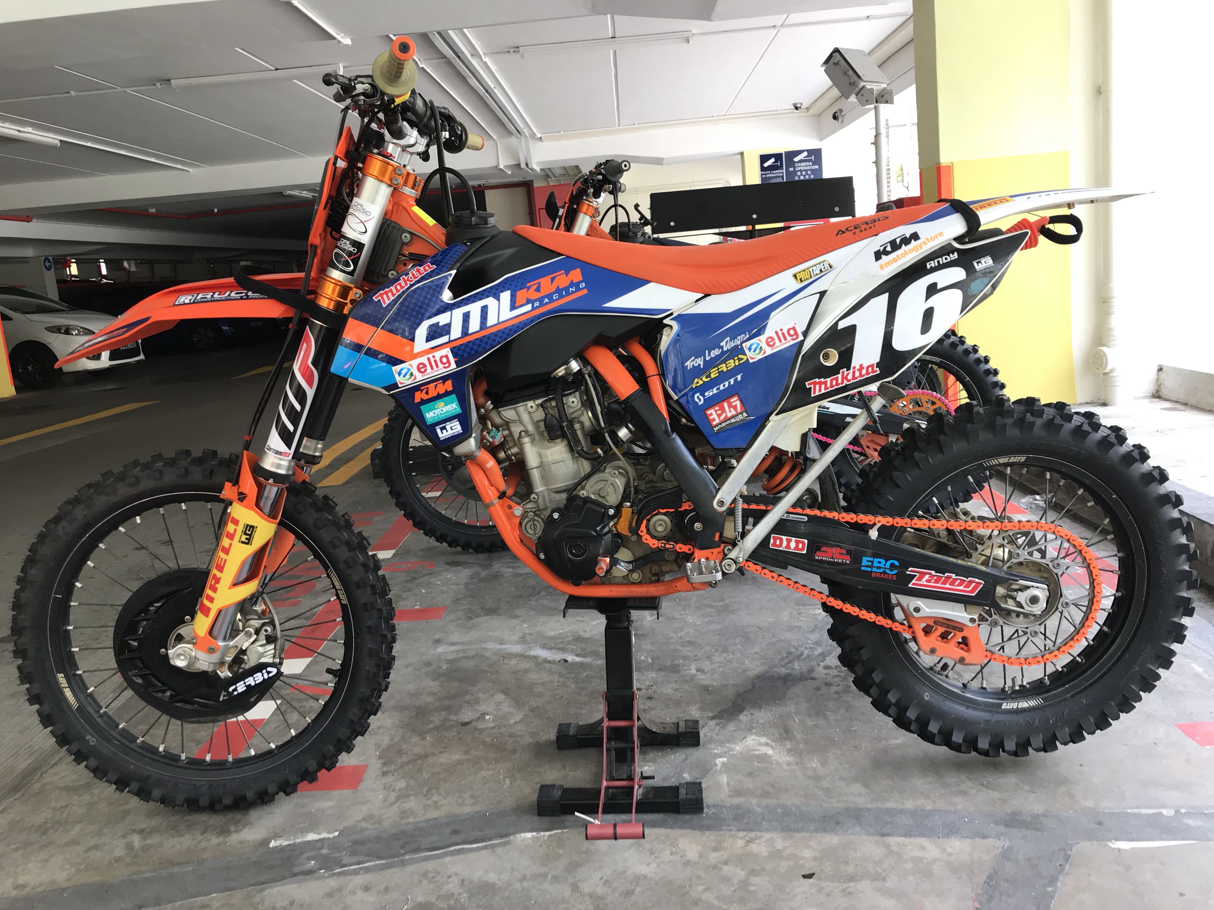 KTM 590 кросс эндуро