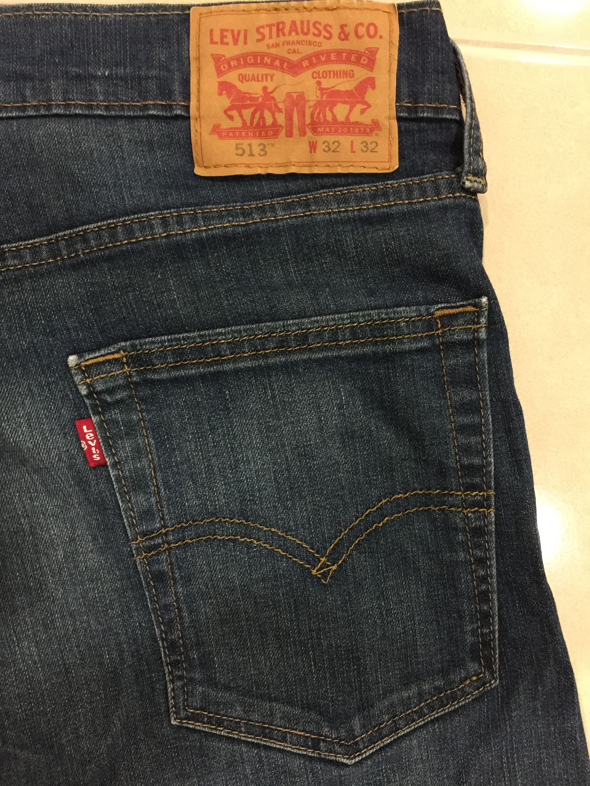 levis 513 cash