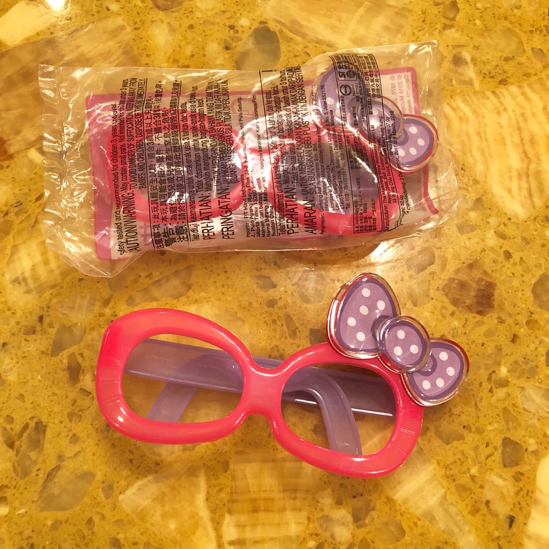 Mcdonalds hello cheap kitty glasses