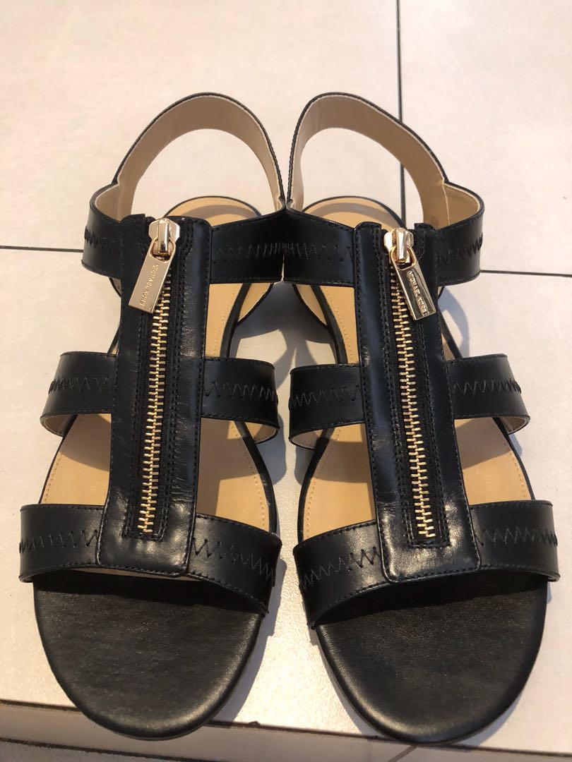Michael Kors Berkley Zipper sandals 10