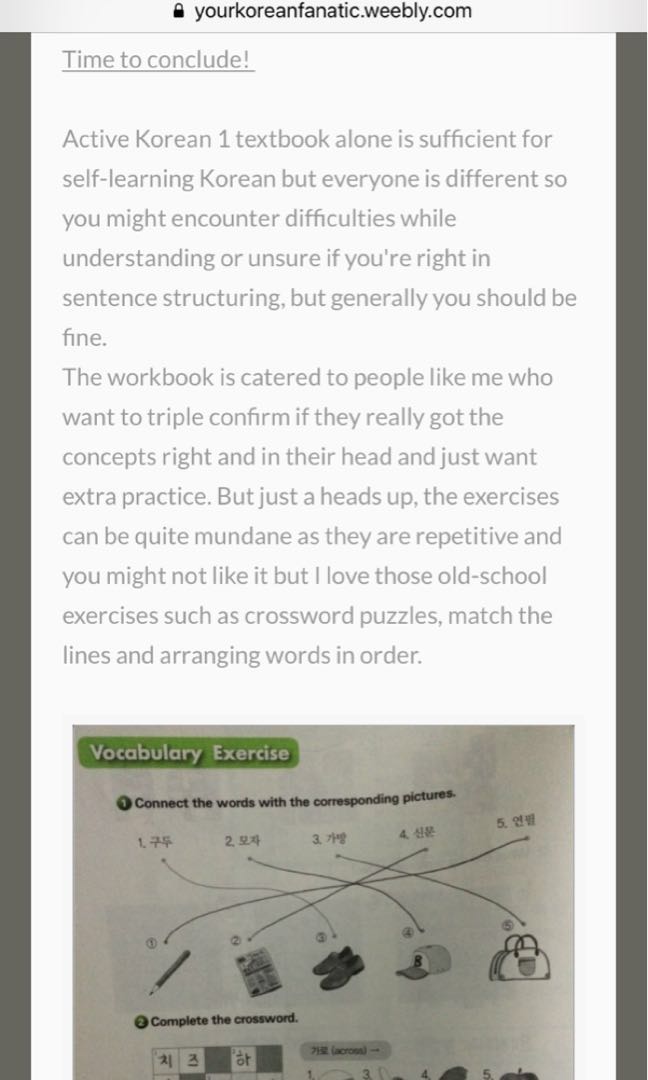 New Active Korean 1 Textbook Pdf Books Stationery Textbooks