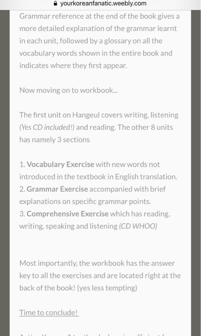 New Active Korean 1 Textbook Pdf Books Stationery Textbooks