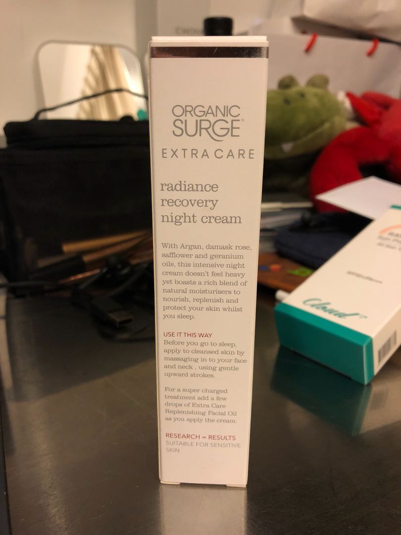 organic surge face cream