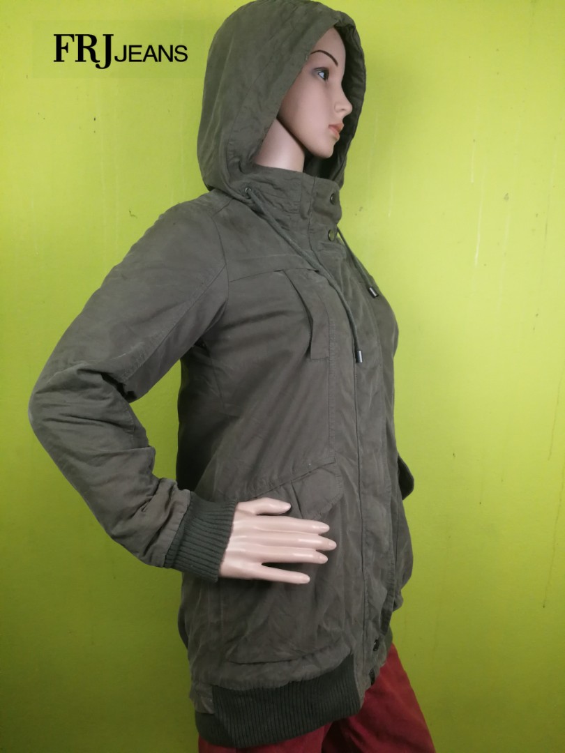 Parka Jacket FRJ JEANS, Women's Fashion 