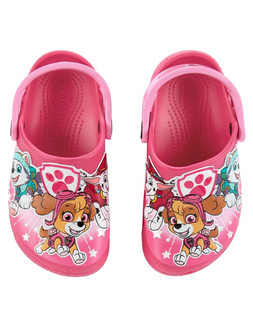 Baby paw patrol crocs clearance
