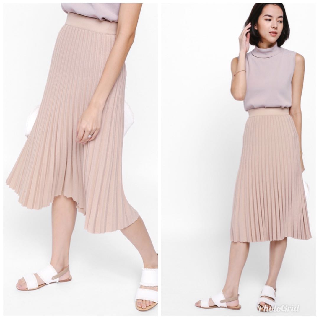 Knit midi skirt 2018 new arrivals
