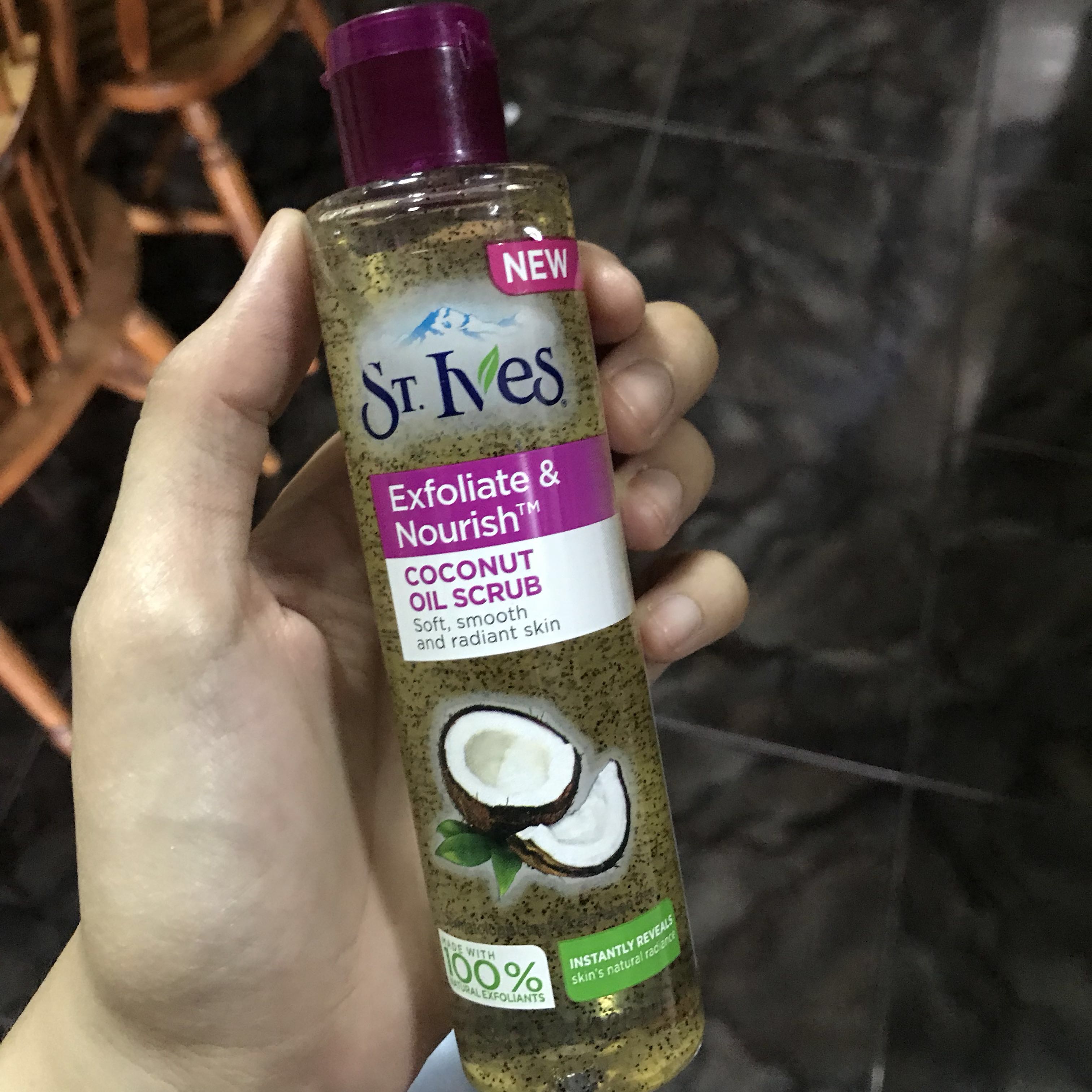 Exfoliate & Nourish Facial Oil Scrub Apricot by st ives #16