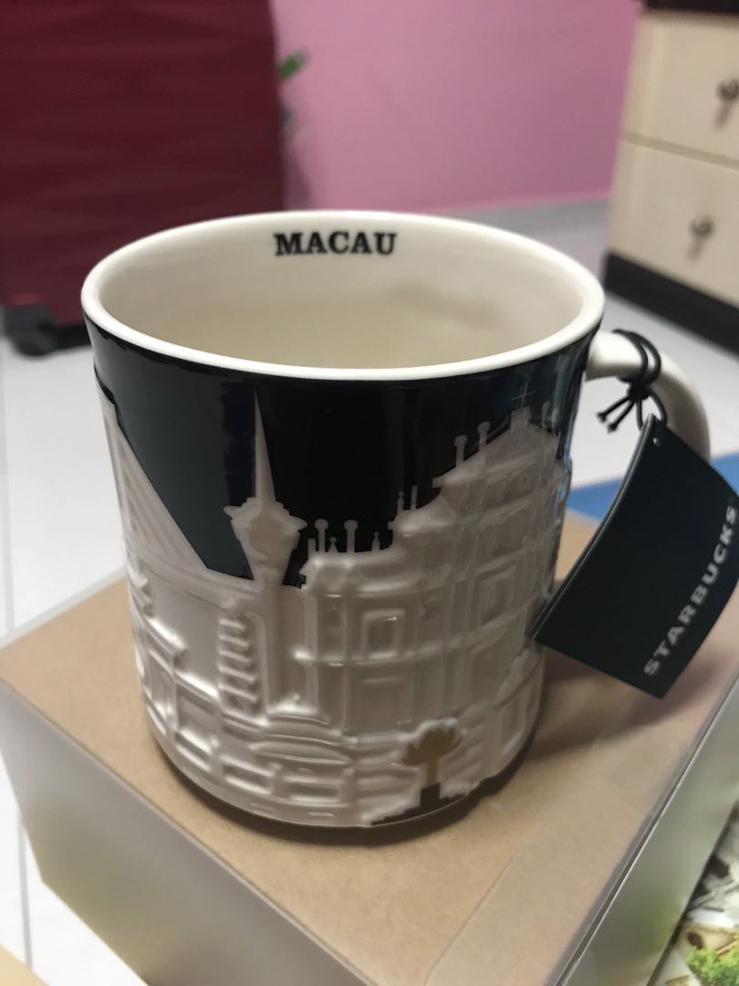 Starbucks Macau 16oz Relief Mug 