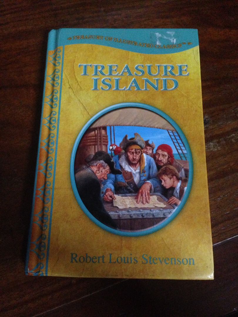 Treasure Island Robert Louis Stevenson Illustrated Classics Hobbies And Toys Books And Magazines