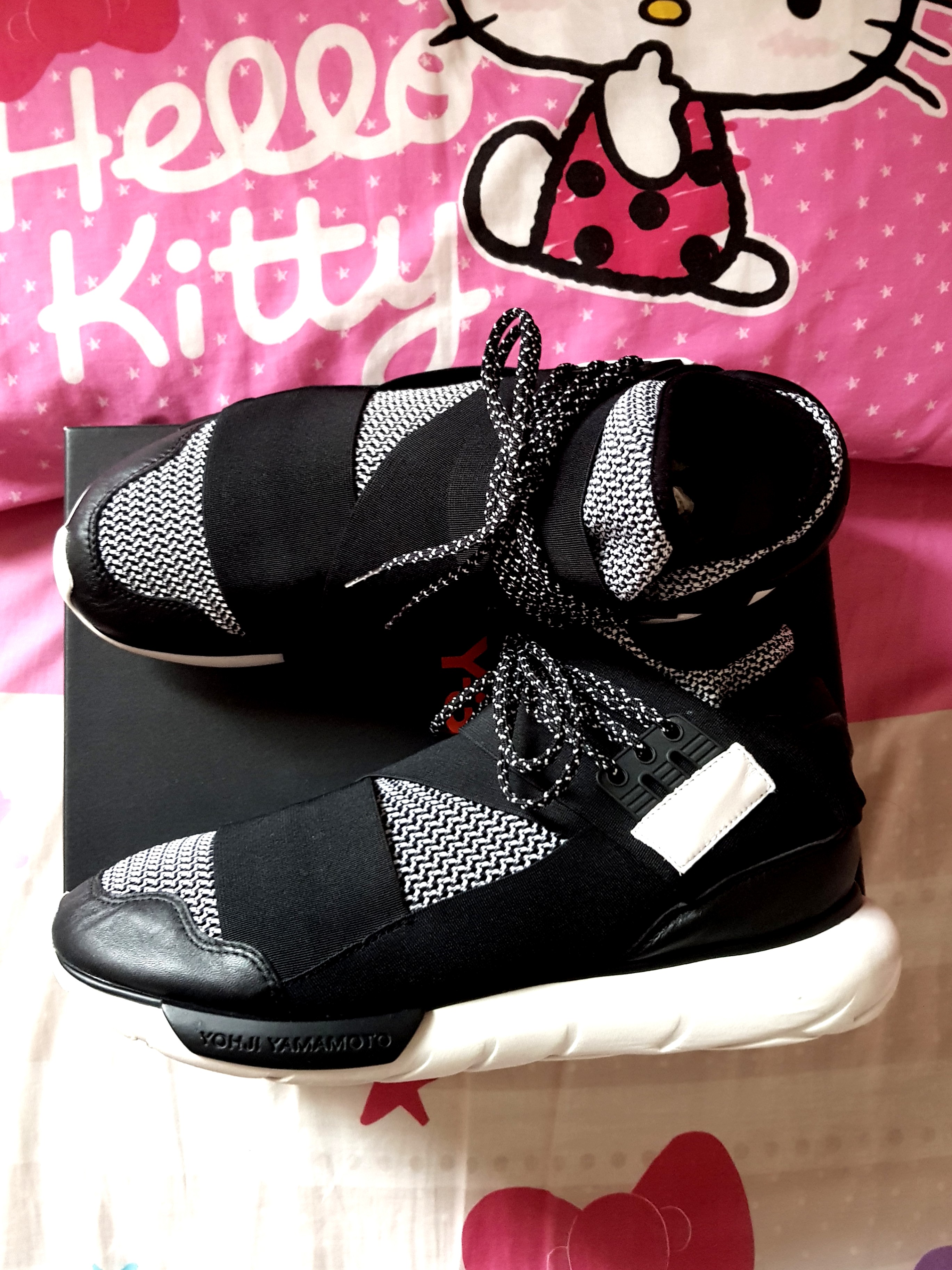 Y3 qasa high knit online