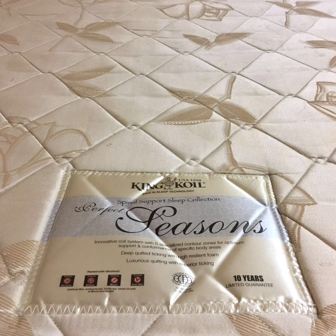 King koil hot sale perfect seasons