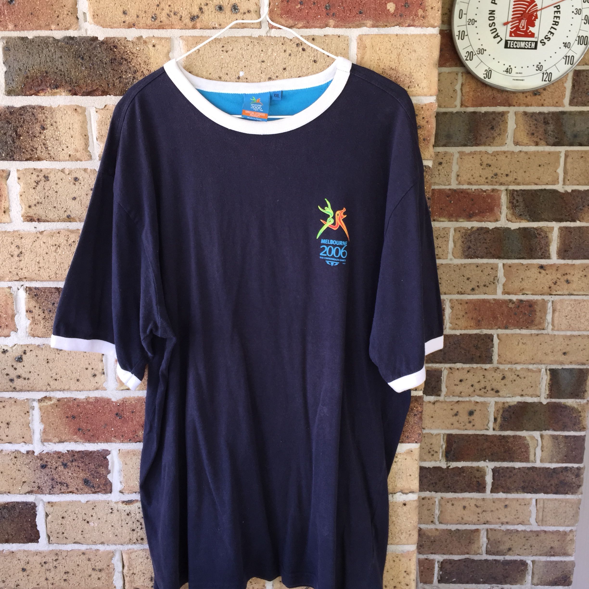 2006 Melbourne Commonwealth Games Navy T Shirt Men S Fashion