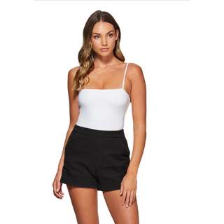 White Kookai Blair Bodysuit in Size 1
