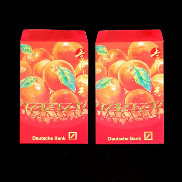 2pcs Vintage Deutsche Bank Red Packet Everything Else On Carousell