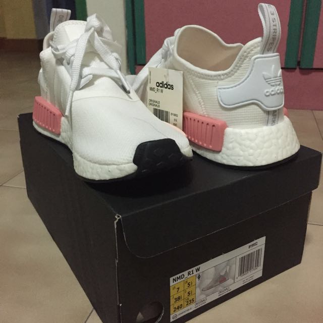 Originals nmd white online rose