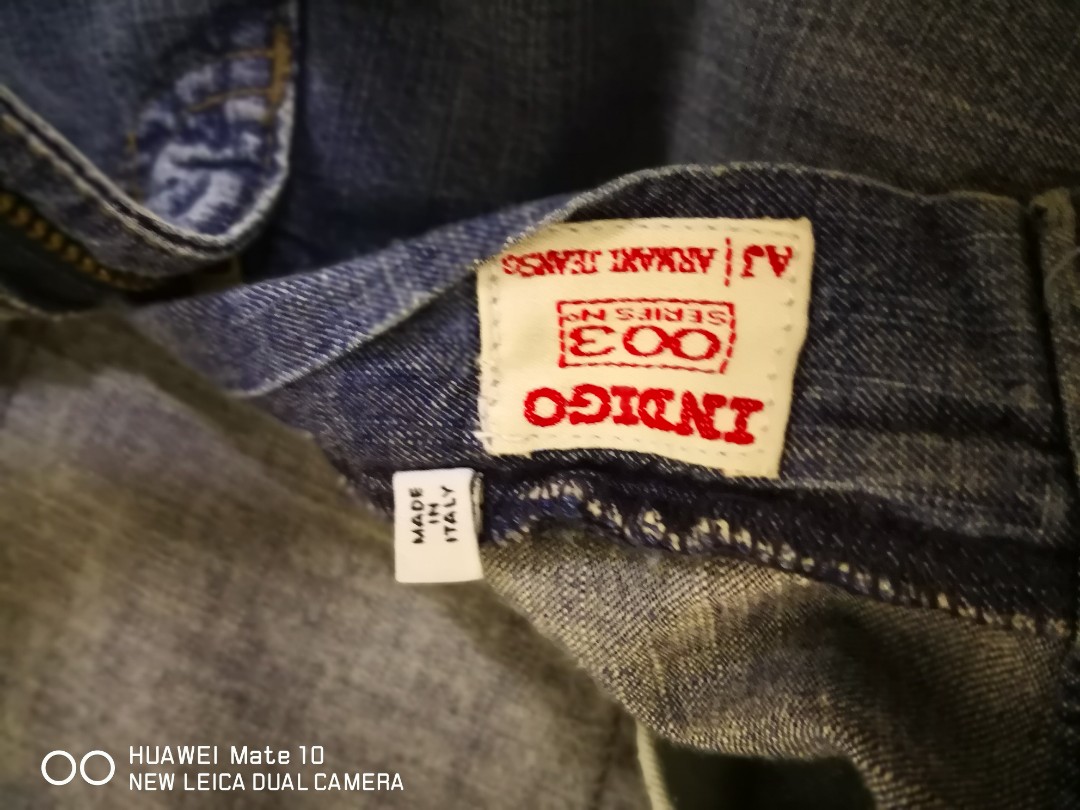 armani jeans indigo