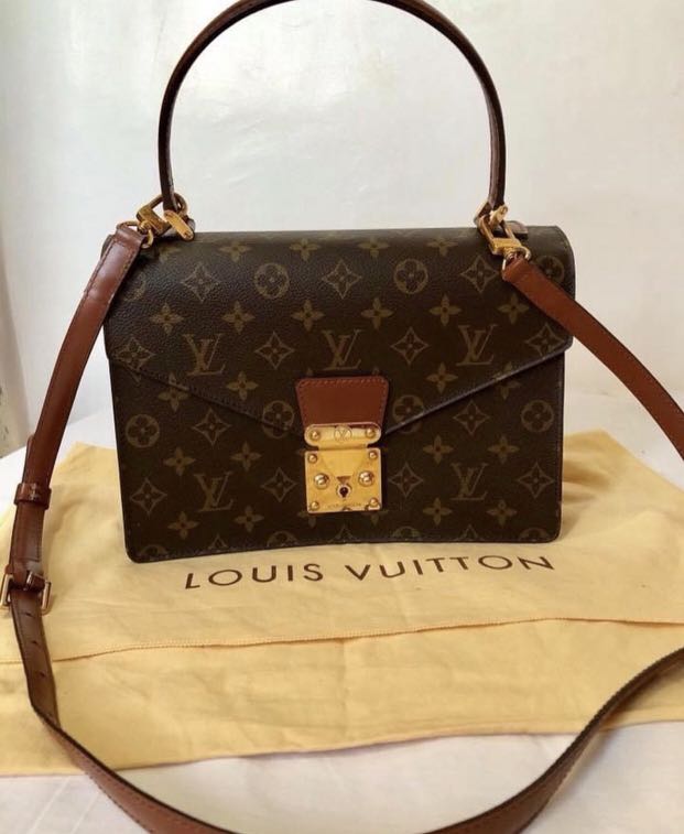 Authentic LV Monceau, Women's Fashion, & Wallets, Purses & Pouches on Carousell