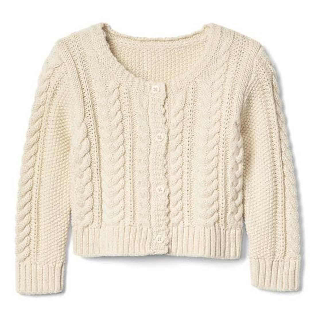 baby gap cable knit sweater