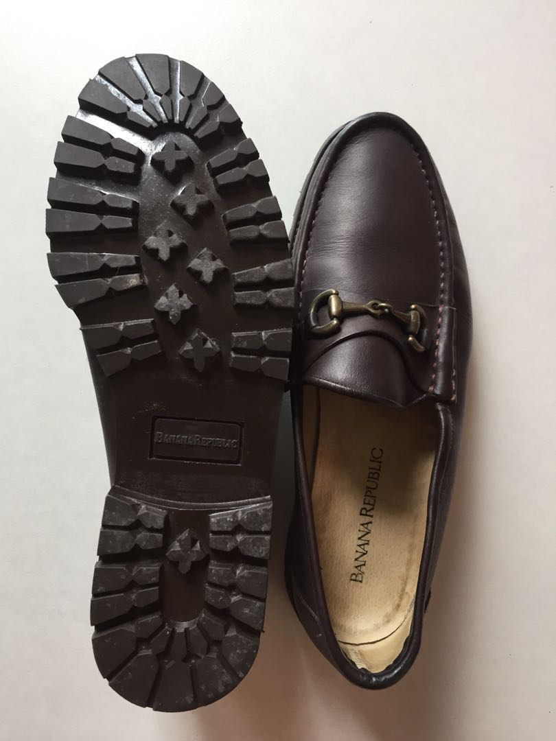 Banana Republic leather shoes, Men's 