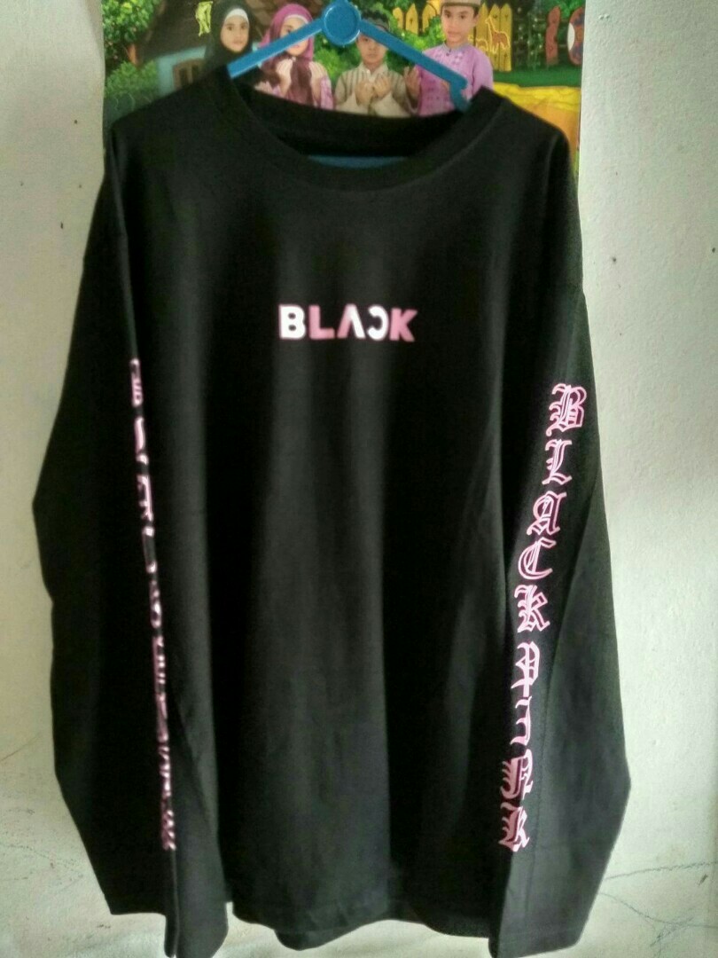 BLACKPINK ロングTシャツ 村上隆×blackpink ロングTシャツ ブラック - メルカリ