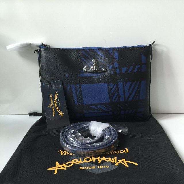 vivienne westwood saffiano cross body bag