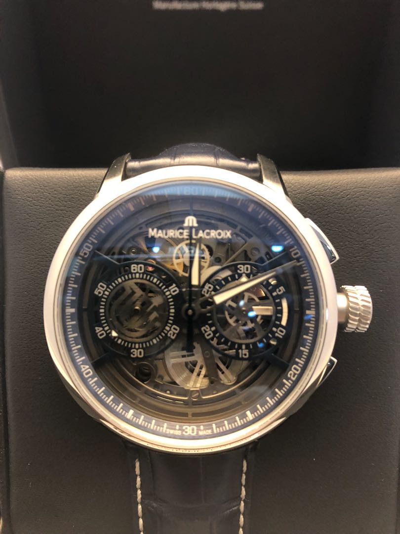 Masterpiece chronograph skeleton online