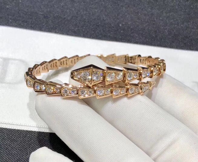 bracelet serpenti bulgari diamant