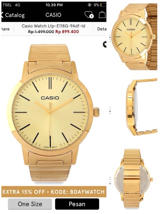 casio watch ltp e118g 9adf id