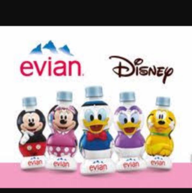 Evian x Disney mineral water 2017 limited edition, Food & Drinks