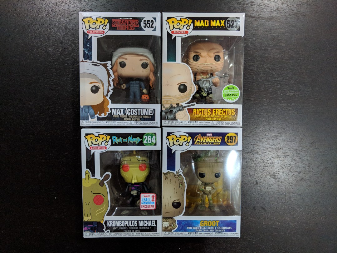 Funko Pop Stranger Things Mad Max Others Hobbies Toys Toys