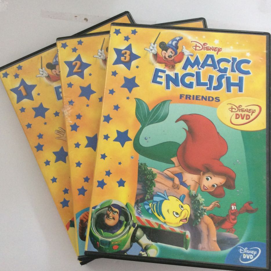 Grolier Magic English (Category: Infant Playtime) located in Bay. Submitted by fabfindsforless (Listing ID 163469334, Image 1). Description: 📌Compelete set - 13 books and 13 DVDs 📌kept and handled with care. 📌Very good for toddlers..