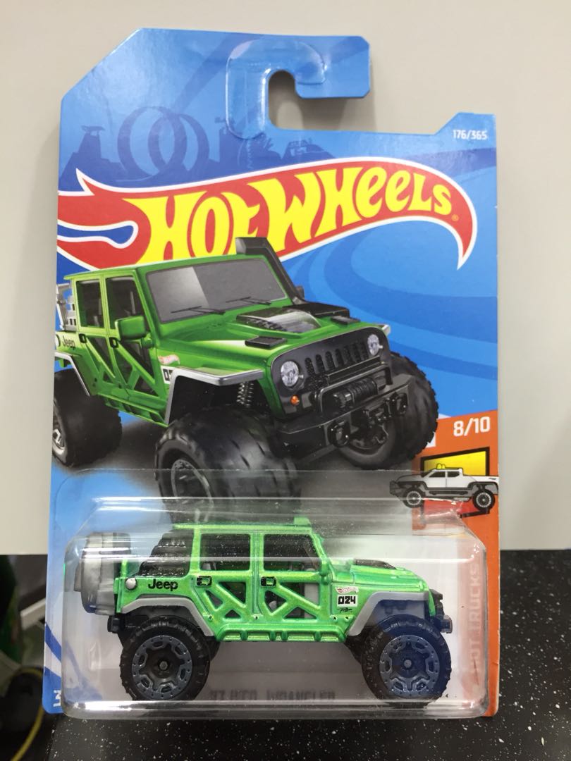 2017 jeep wrangler hot wheels
