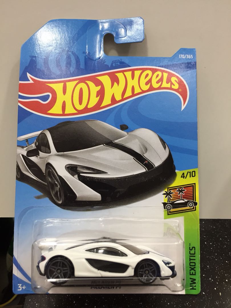 Toys Hobbies Hot Wheels 2018 Then And Now 8 10 Black Mclaren P1