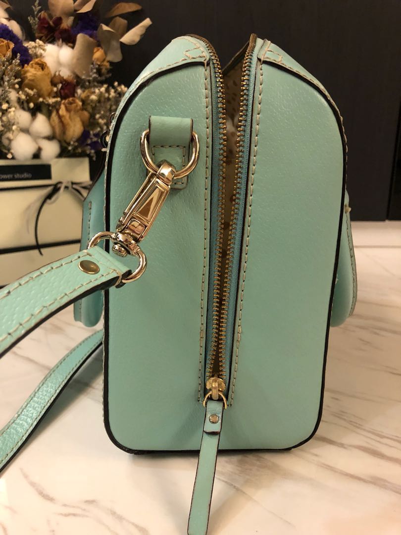 Kate Spade Wellesley Alessa Fresh Air Blue Handbag, Women's Fashion ...