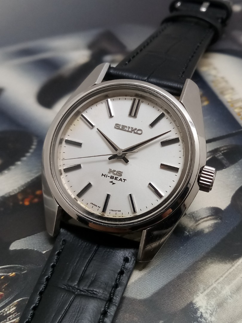 KING SEIKO 36000 HI-BEAT HAND WINDING WATCH 1971's, Luxury, Watches on  Carousell