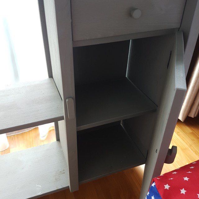 Kitchen Service Table With Cabinets And Drawer Ikea Furniture