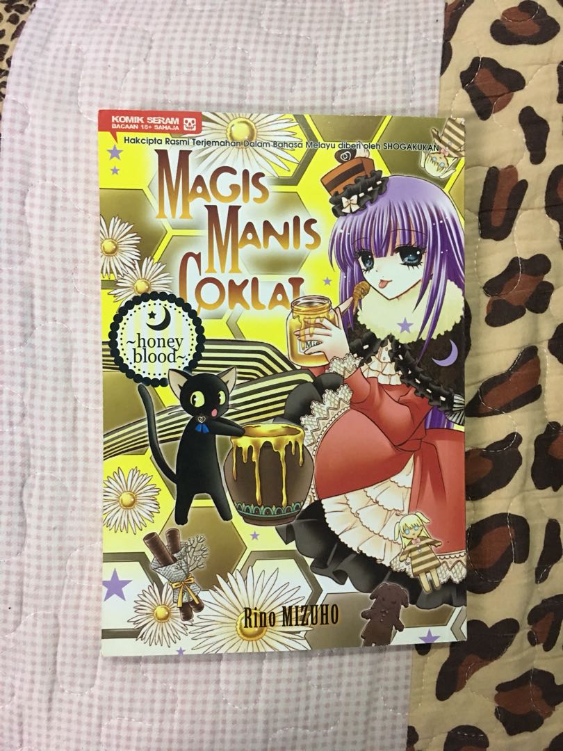 Komik Magis Manis Coklat Honey Blood Peralatan Tulis Komik Dan