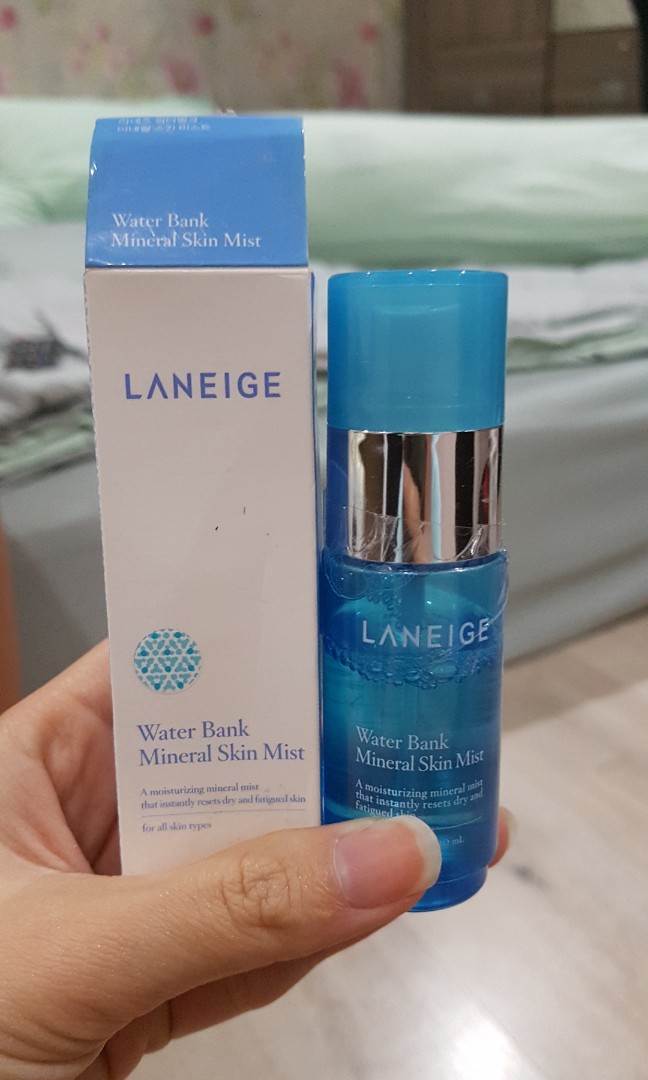 Laneige water bank mineral skin mist