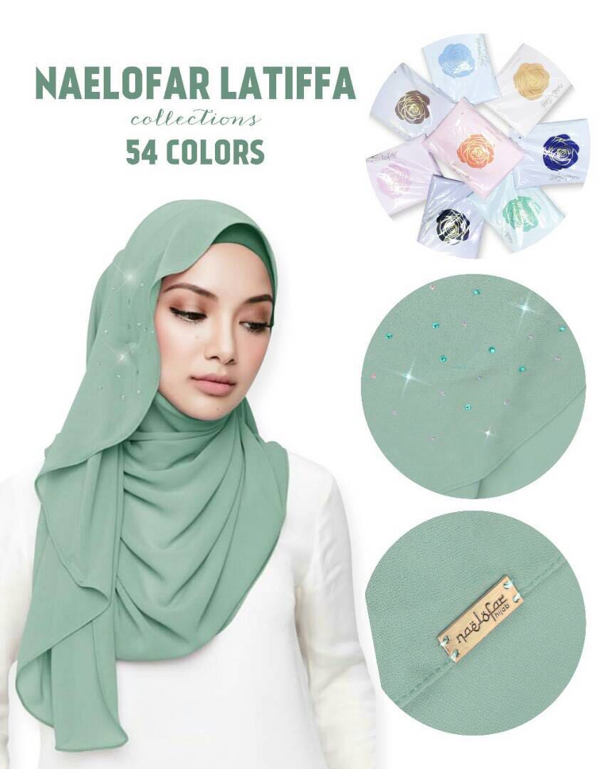 Latiffa Naelofar Hijab Muslimah Fashion Scarves On Carousell