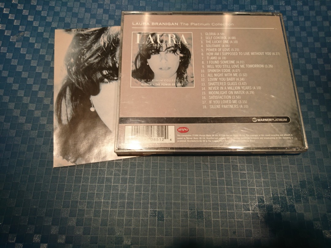 Laura Branigan PLATINUM COLLECTION CD