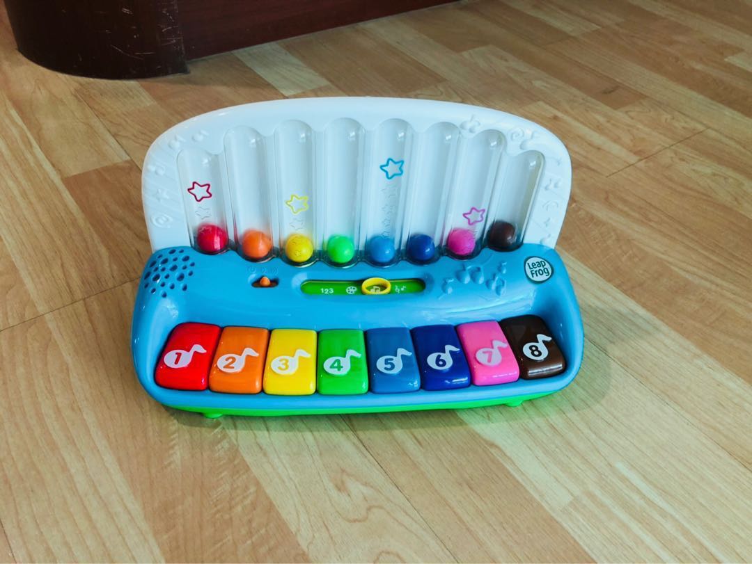 Leapfrog poppin play piano musical keyboard, Babies & Kids, Infant