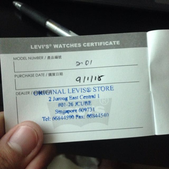 Levi sWatch LTG2101 Authentic Watch LEVIS