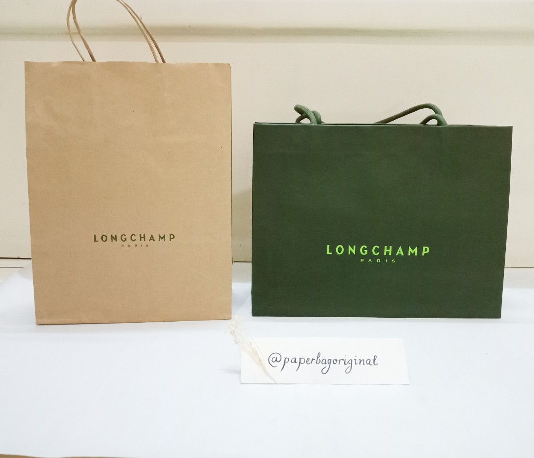 Paper bag on sale longchamp
