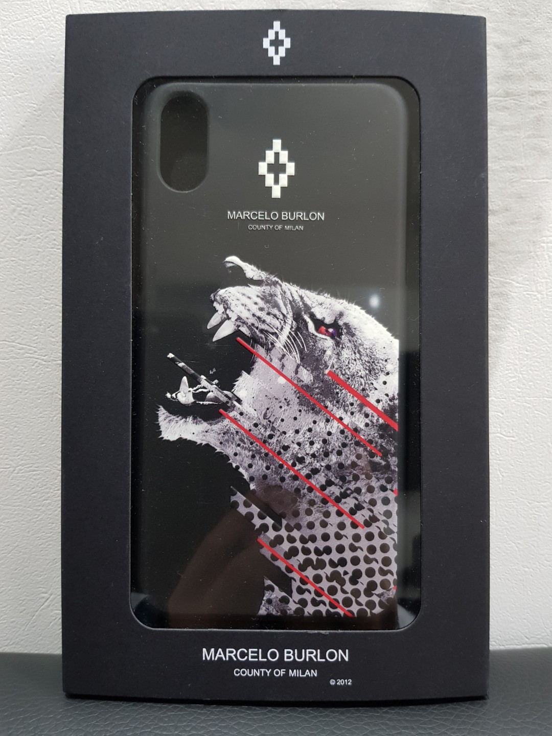 Marcelo Burlon iPhone X Cover, Mobile Phones & Gadgets, & Gadget Other & Gadget Accessories on Carousell
