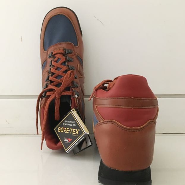 New Balance Rainier Remastered 10 US 9.5 UK Brown Navy Men s Fashion Footwear Dress Shoes on Carousell