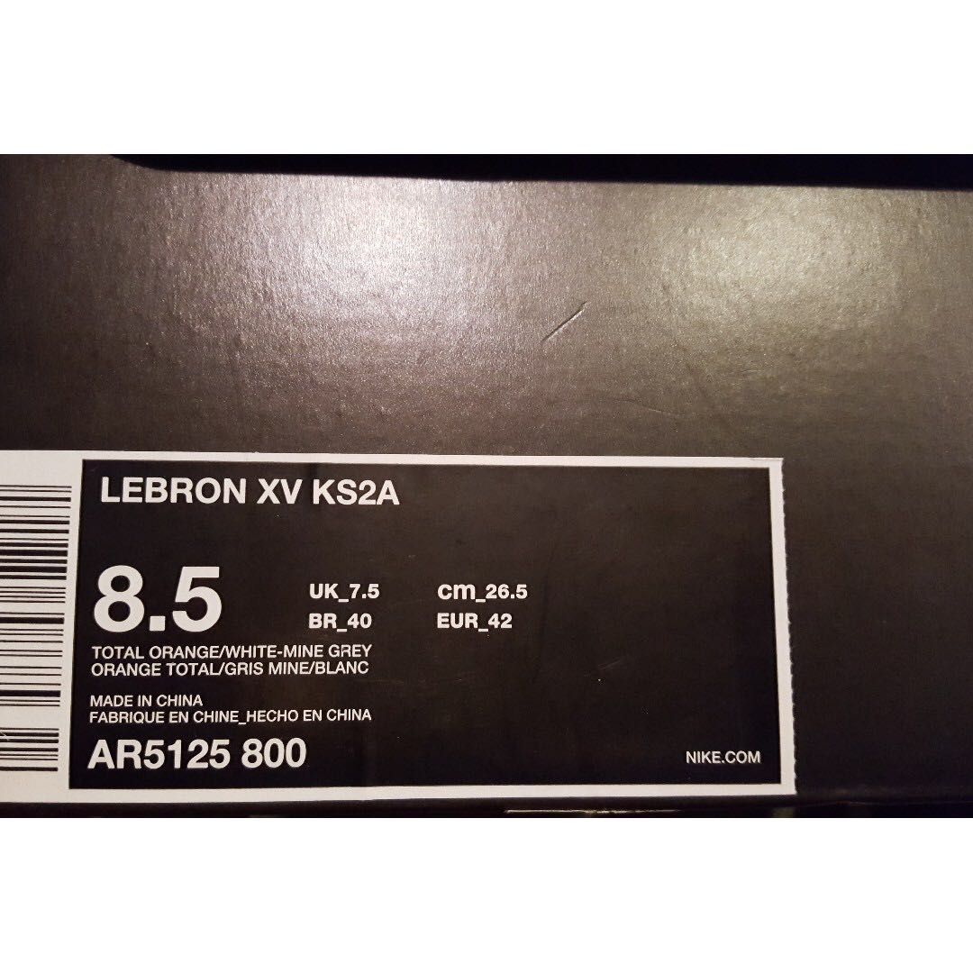Lebron sale xv ks2a