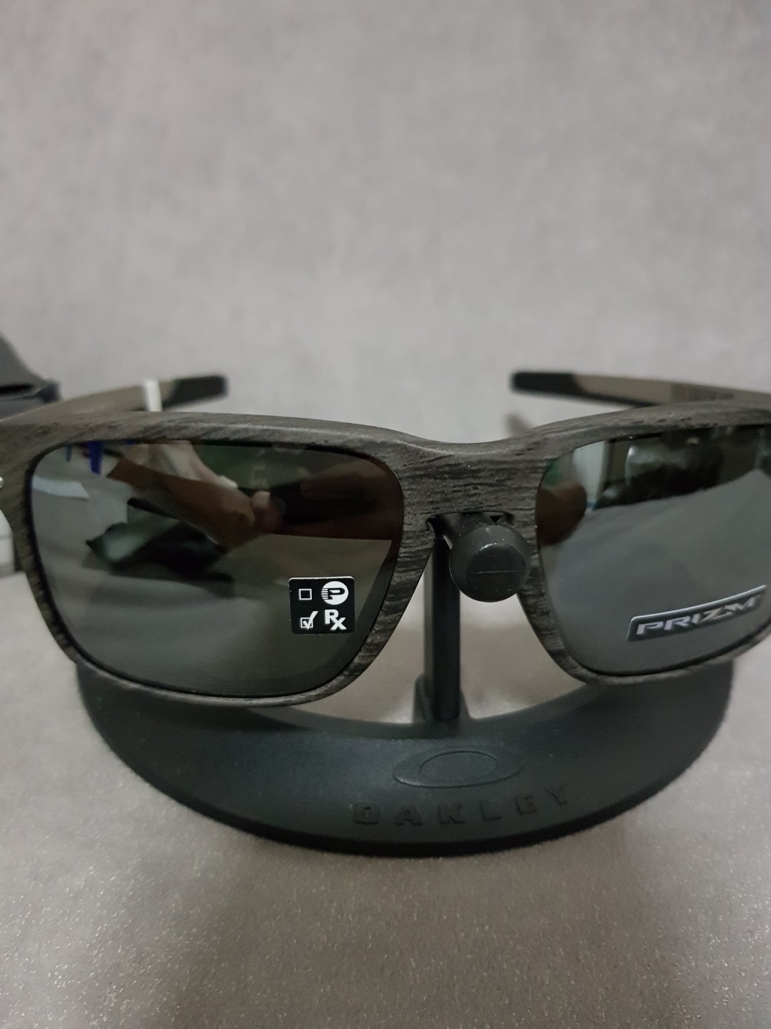 Oakley holbrook mix prizm woodgrain discount