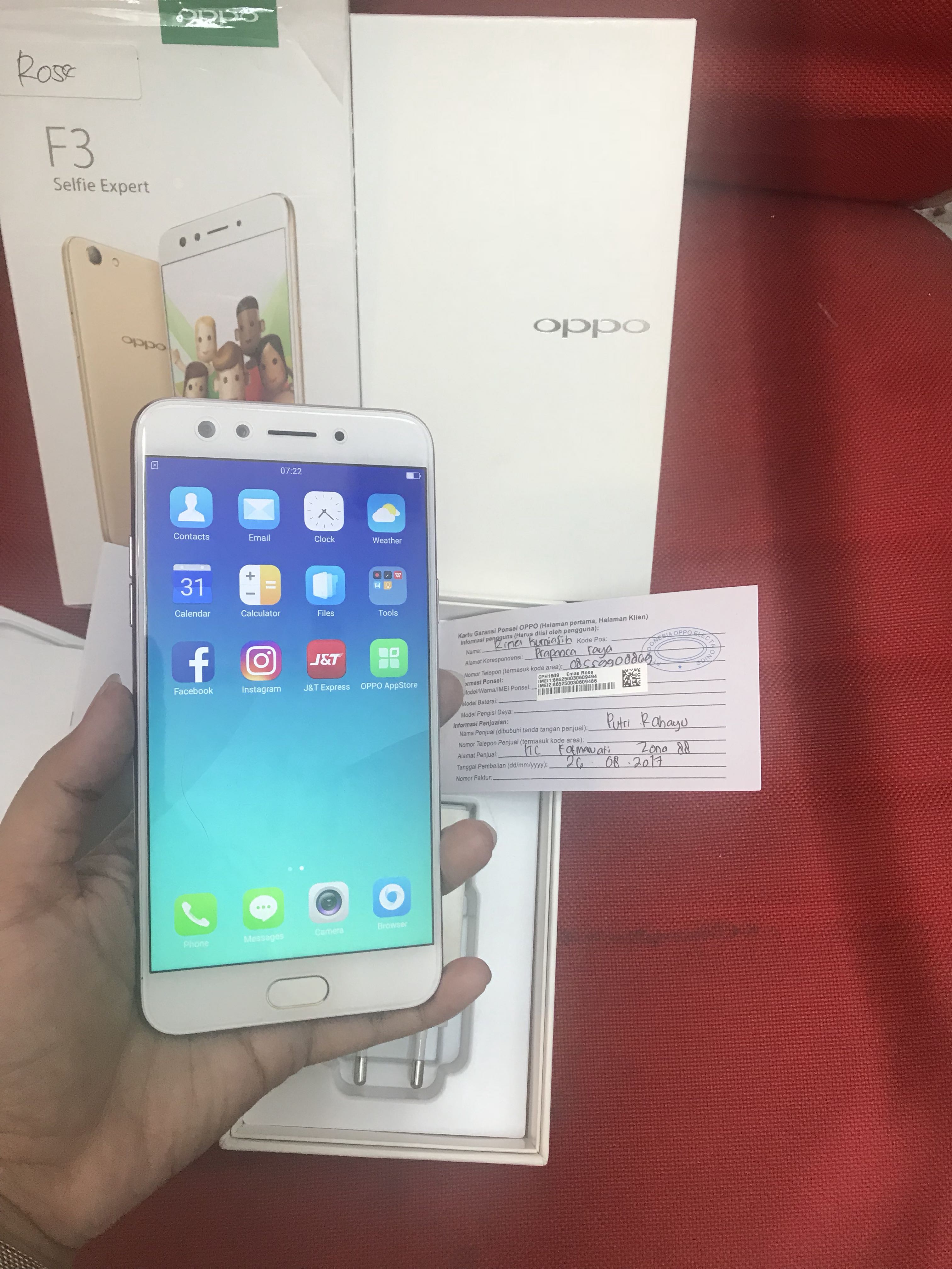 Oppo F3 Second Garansi Panjang Mobile Phones Tablets Android